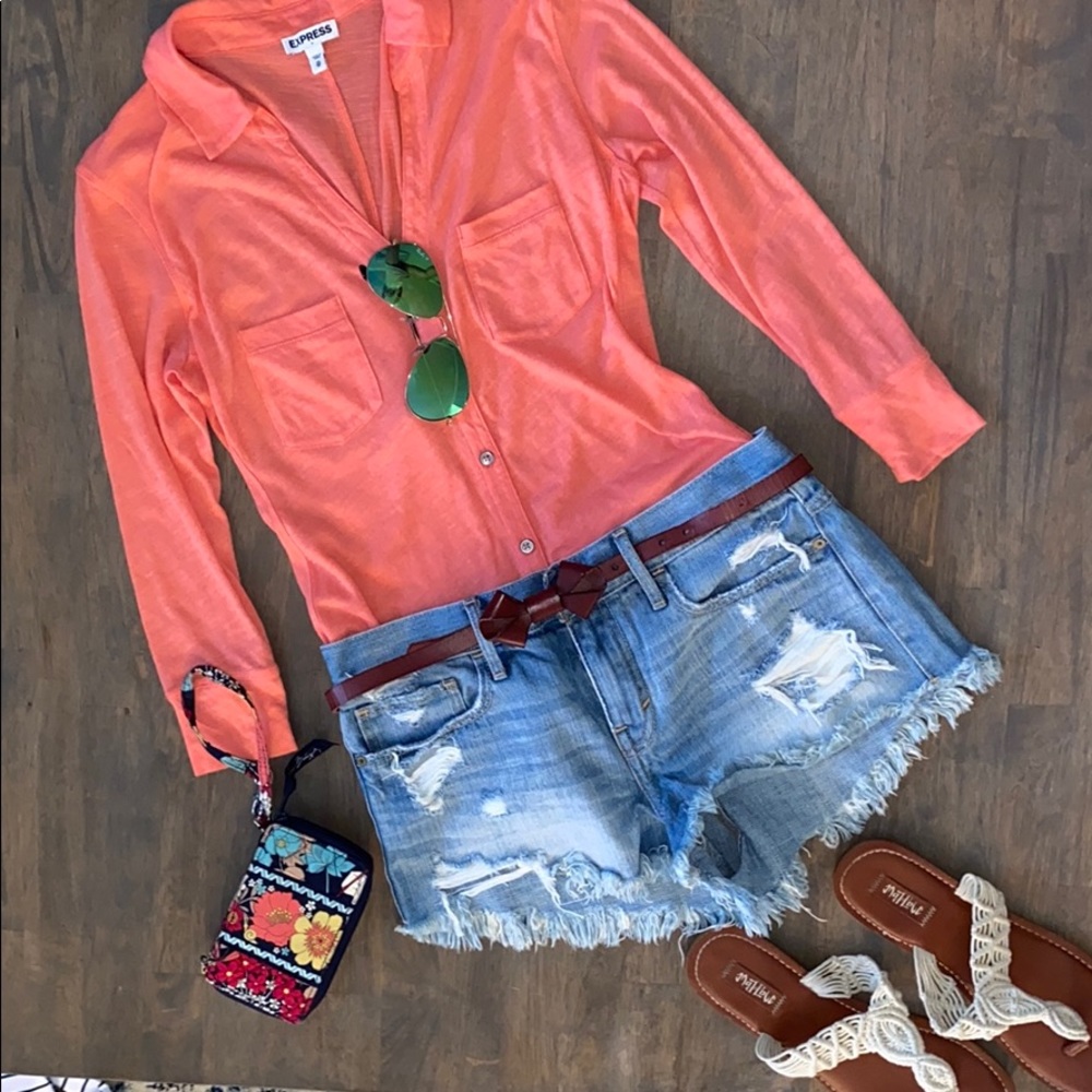 Express Button-Up Top